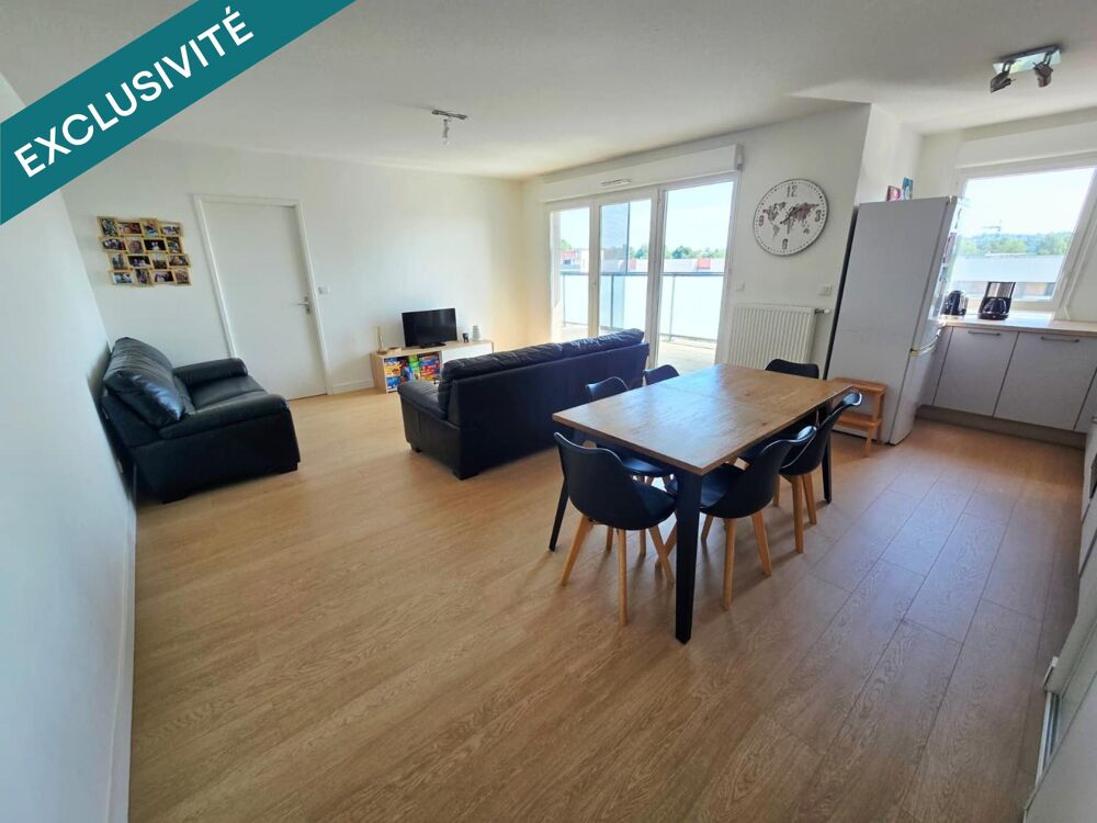 Vente Appartement T5 récent de 96 m² avec grande terrasse et garage fermé Givors