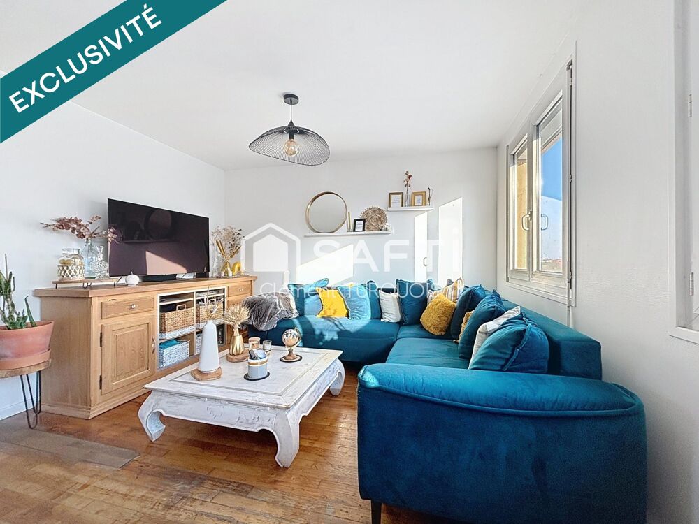 Appartement 64 m² rénové Beaujardin