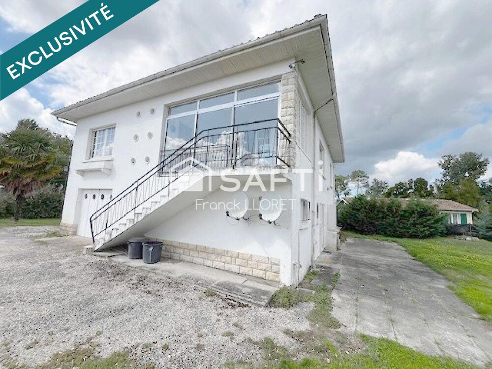Vente Maison Maison 122m², T2 19m², garage 60m², Terrain 1807m² Vendays-montalivet