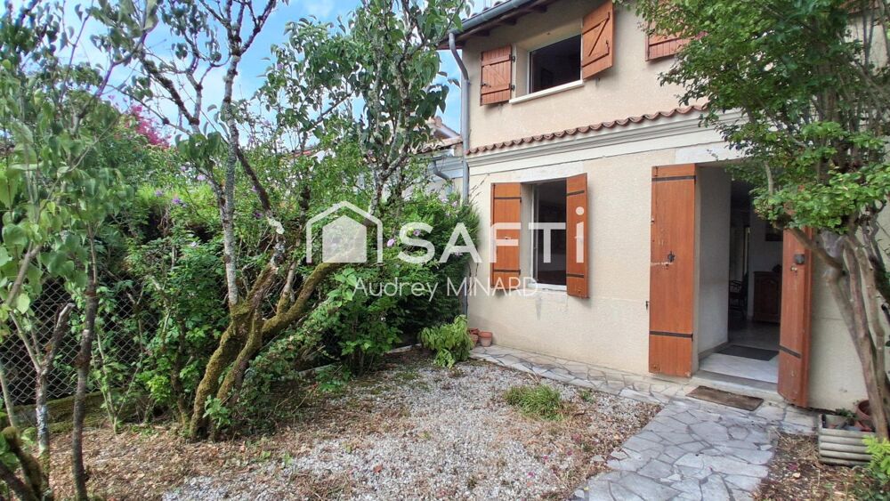 Maison au calme avec deux grandes chambres, jardin et garage