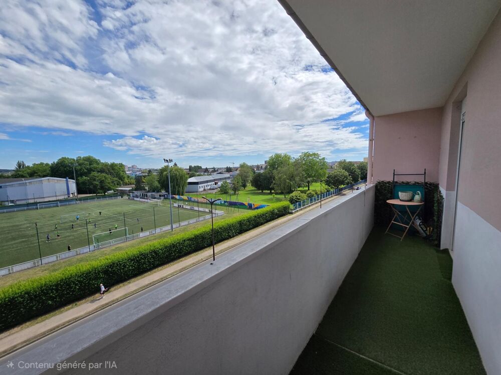 Vaste et lumineux appartement traversant, F6 3 chambre avec balcon