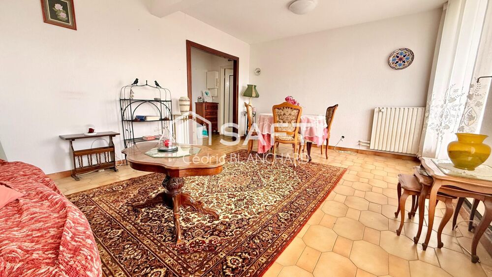 Lormont  T4 3 chambres avec balcon, loggia et cave
