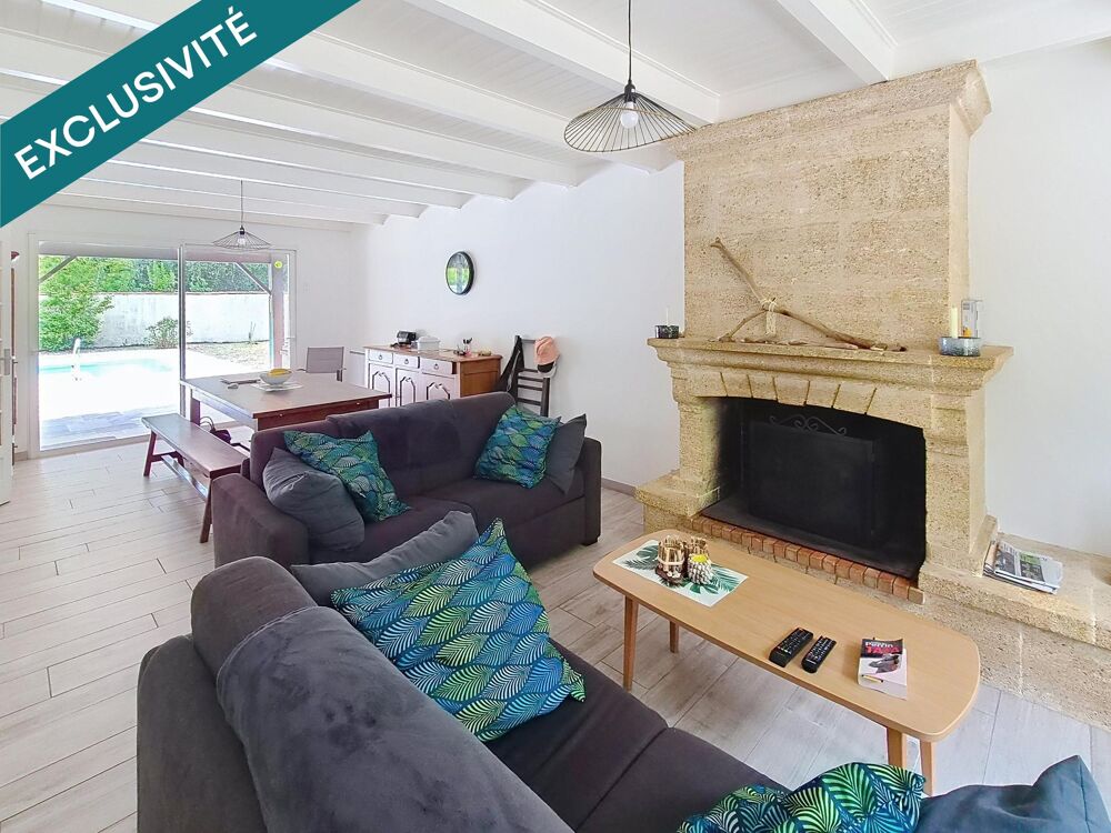 Maison 130 m2 avec piscine sur parcelle 2700 m2