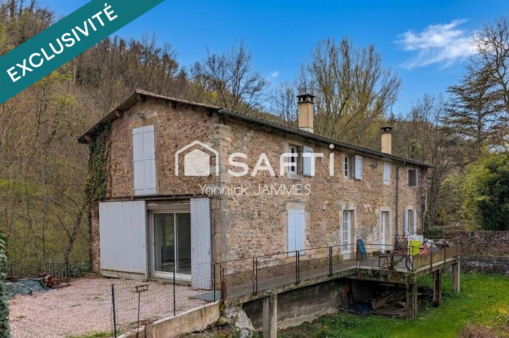 Ancien moulin rénové au charme unique et rare