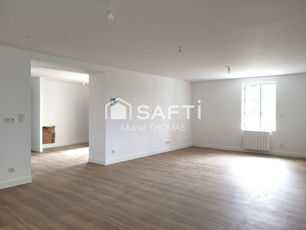 Vente Appartement Saint-Chef, T3 rénové avec 2 chambres, garage et terrasse Saint-chef
