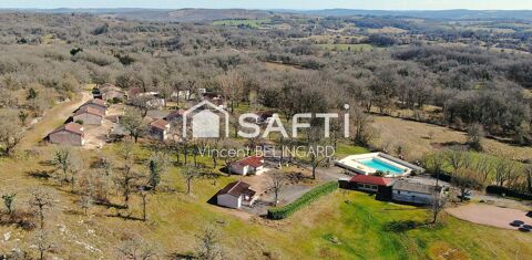 Village de vacances 15 pavillons avec bar et piscine 780000 46330 Cabrerets