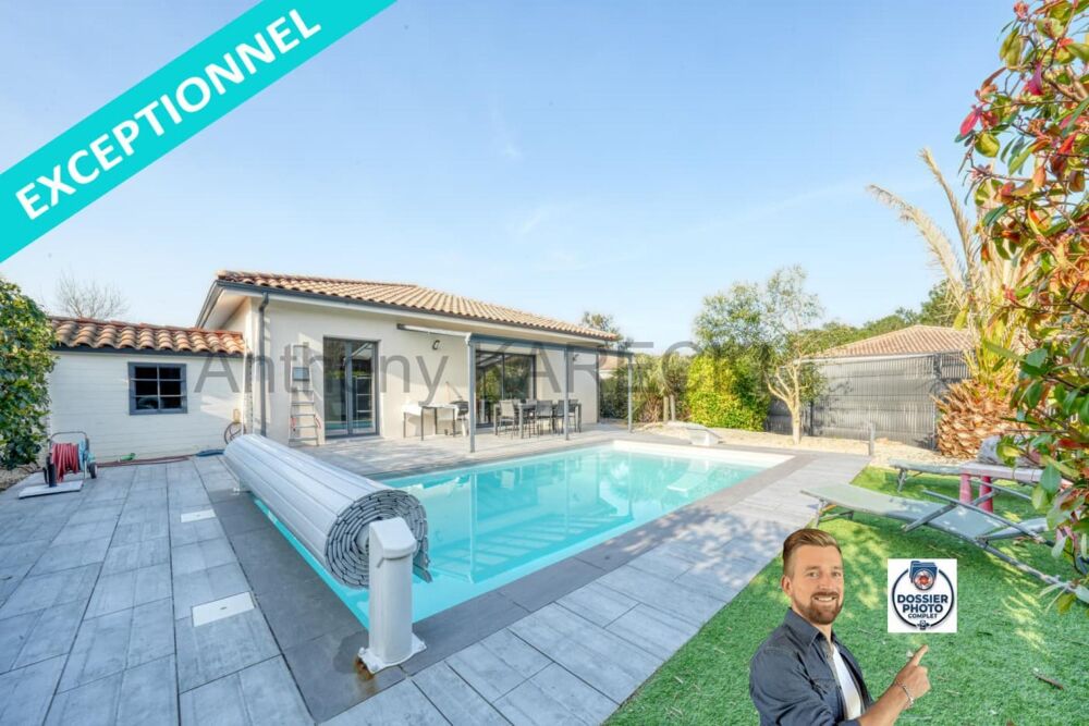 Maison récente 2017, piscine, 4 ch, 3 SDB
