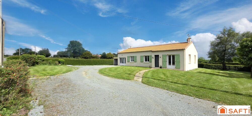Vente Maison Pavillon plain-pied 3 chambres, 90 m² + 3000 m² de terrain Saint-pierre-du-chemin