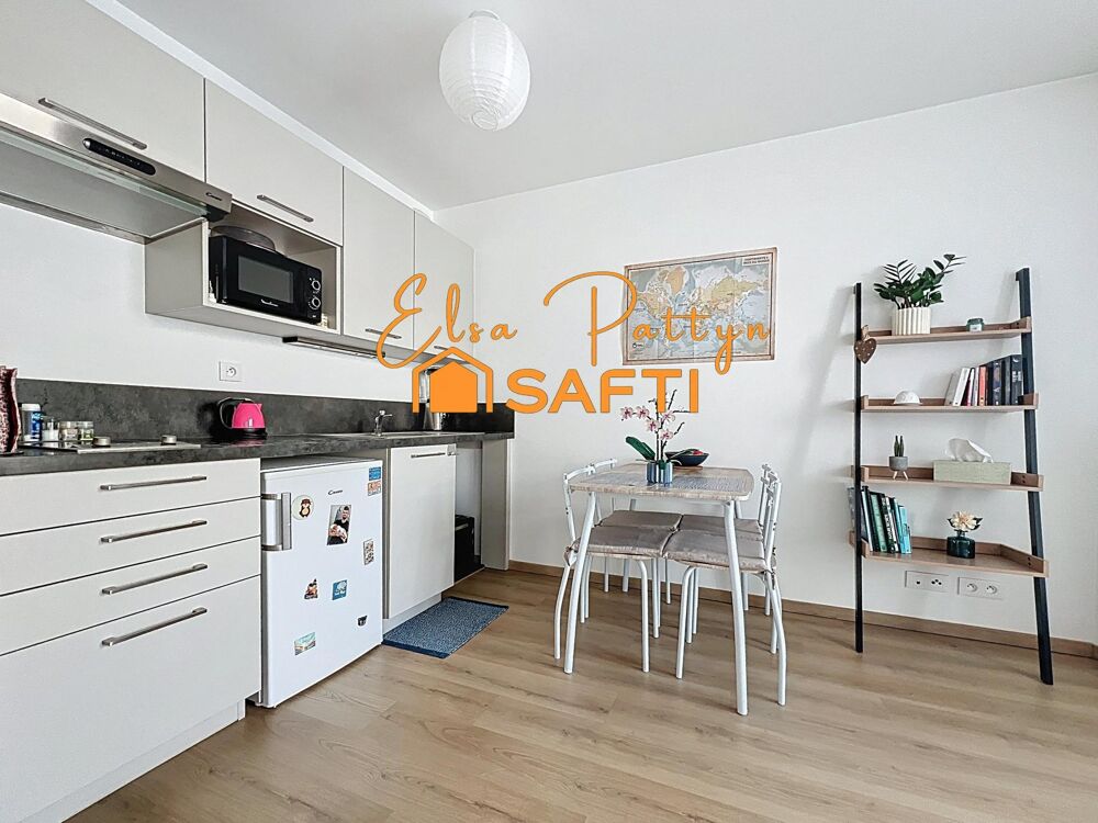 À VENDRE  STUDIO LOUÉ  RÉSIDENCE RÉCENTE  CAEN RUE BASSE