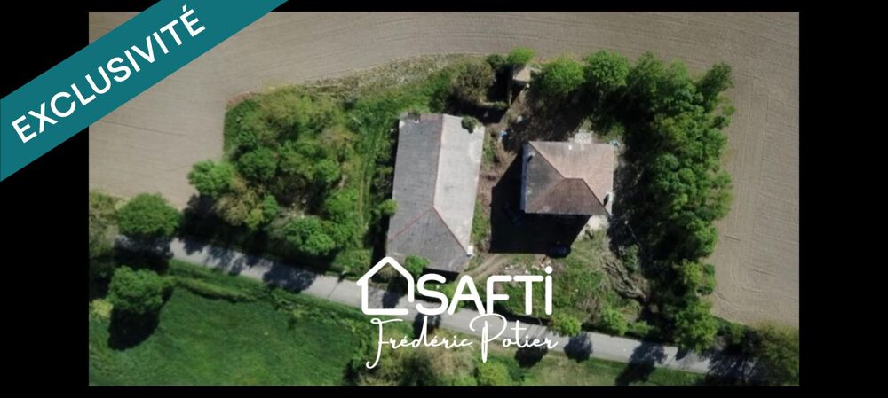 Belle propriété rurale à réinventer sur 5 000 m2 de terrain