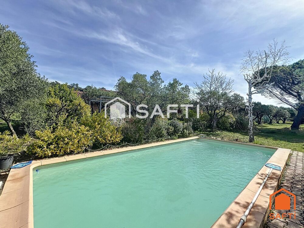 Vente Maison Villa de 144m² sur un terrain de 9510 m² avec piscine Aups