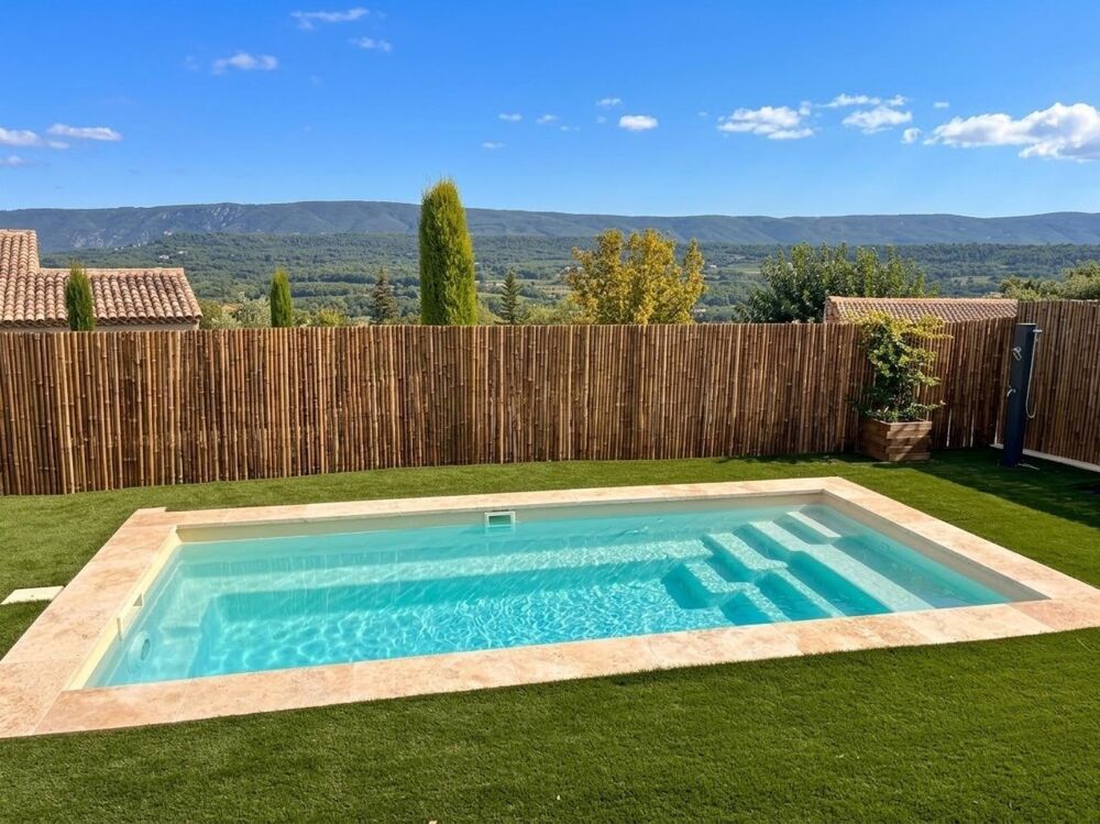 Villa prestige Goult : piscine & vue Luberon