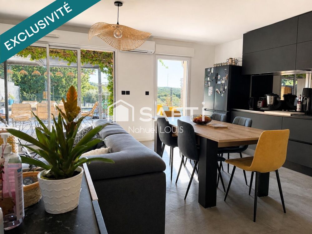 Vente Maison Maison récente avec piscine & vue imprenable sur les oliviers La fare-les-oliviers