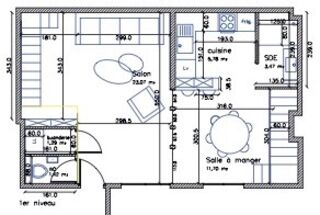  Appartement à vendre 1 pièce 44 m²