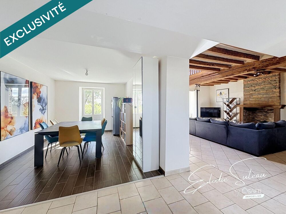 Vente Maison Longère 9min Vern d'Anjou 183m2 4 chambres Erdre-en-anjou