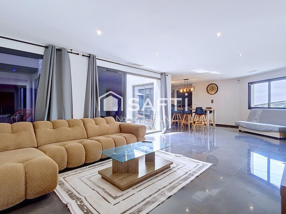 Vente Maison Villa contemporaine de plain pied de 240 m² sur 801 m² de terrain Nissan-lez-enserune