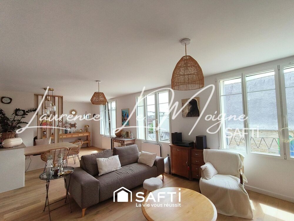 Vente Appartement Magnifique appartement entièrement repensé, à proximité immédiate du centre ville. Landerneau