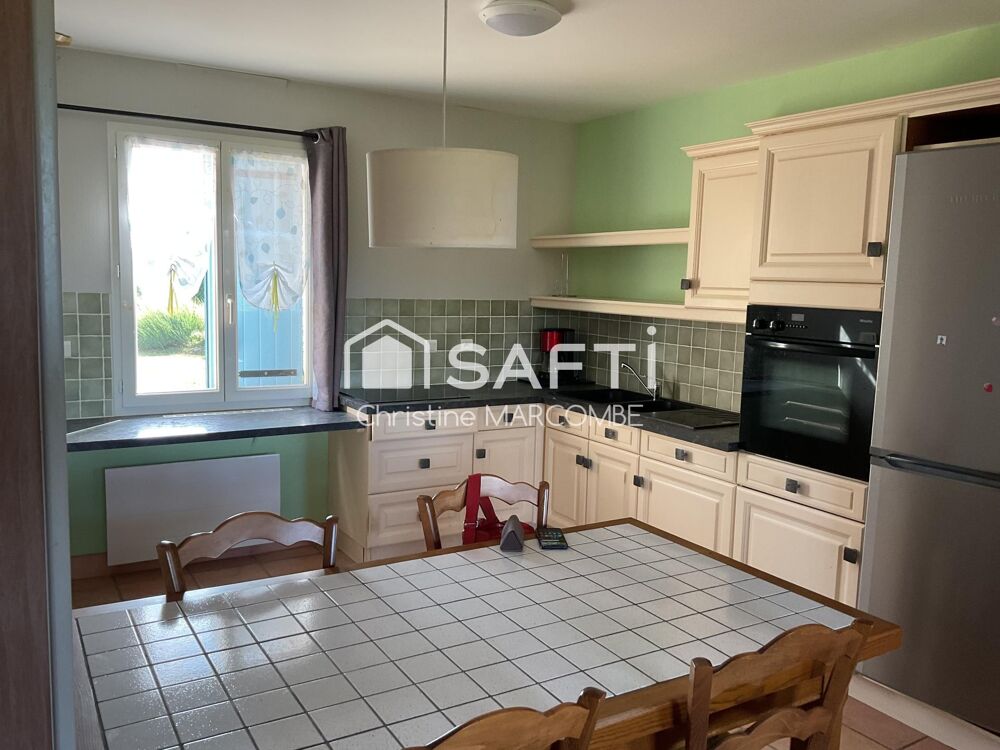 Maison familiale de plain-pied avec 4 chambres