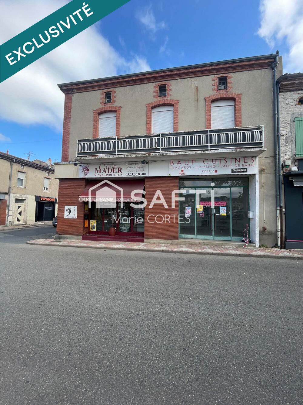 Vente Immeuble Plein centre Carmaux