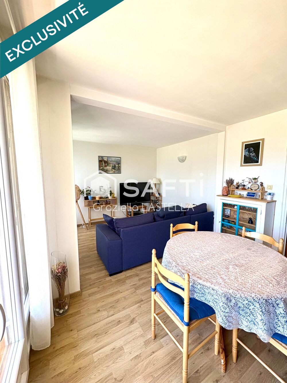 Vente Appartement SAINT-MARTIN-D'HÈRES – T4 TRANSFORMÉ EN T3 – VUE NATURE ET MONTAGNES Saint-martin-d'heres