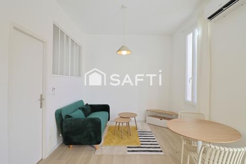   MAISONNETTE meubl�e sur�quip�e avec terrasse � Secteur m�tro National Appartement - 2 pi�ce(s) - 31 m�