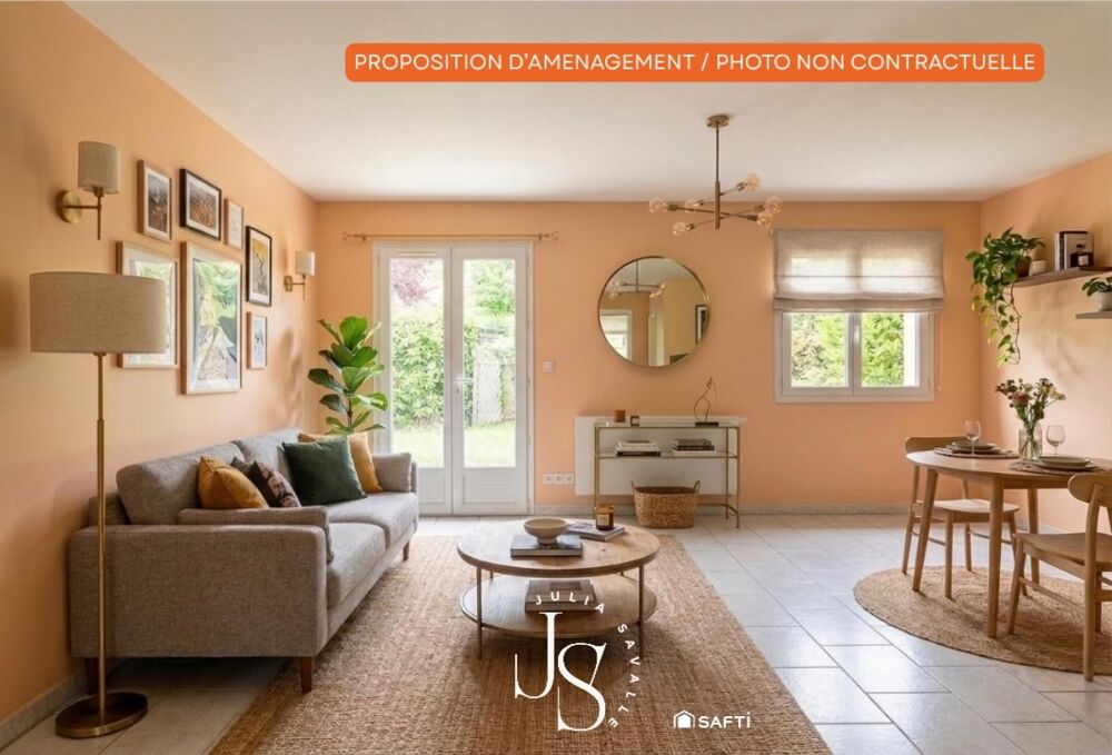 Vente Maison Maison de plain-pied, garage et buanderie, jardin clos Manneville-la-goupil