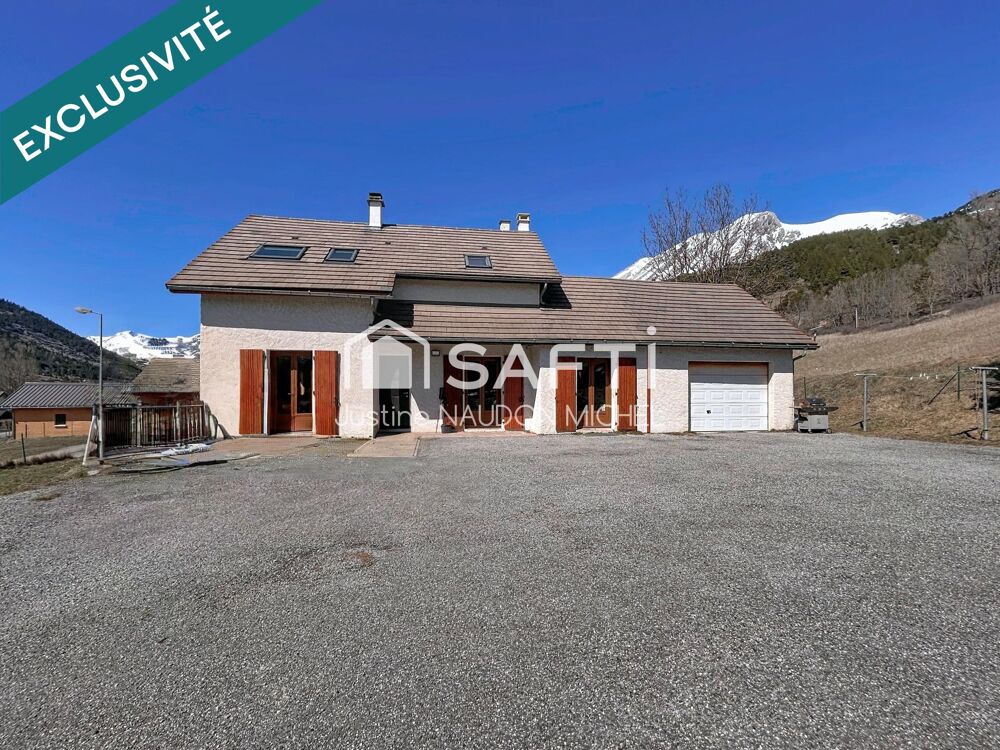 Maison 120m² 3 chambres  Terrain 1187m²  Garage