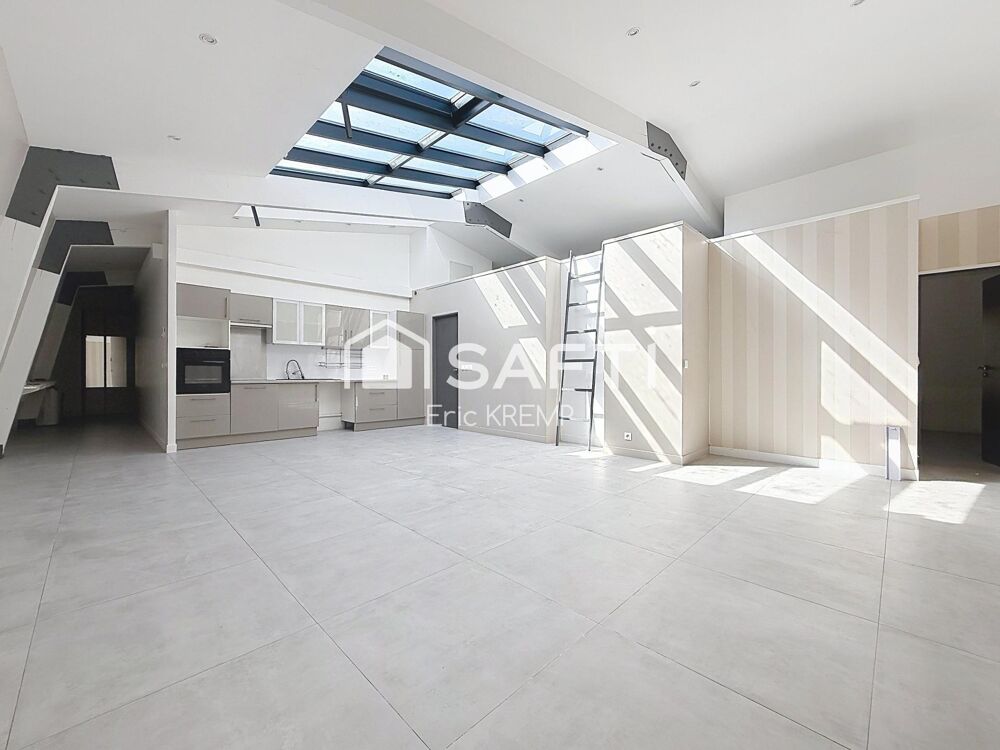 Esprit loft, central, volume, tout confort !