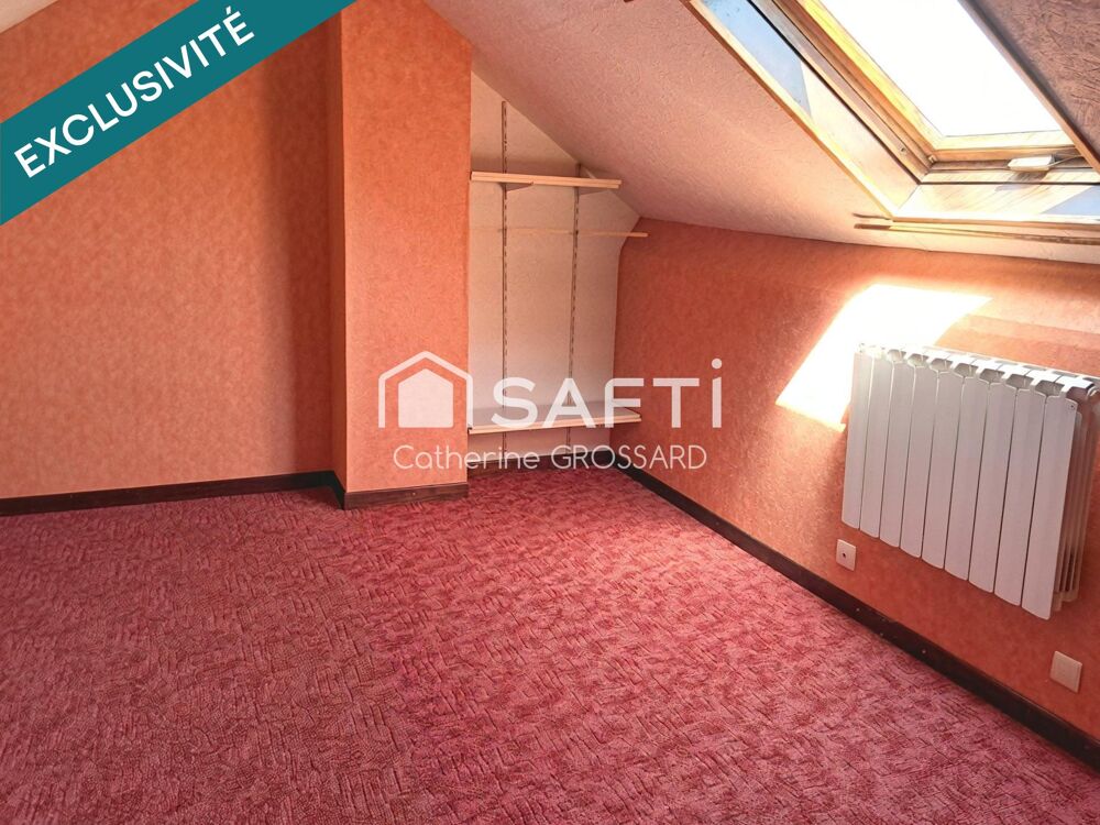 Semi plain pied 90 m², 3 ch, Jardin, Grand garage