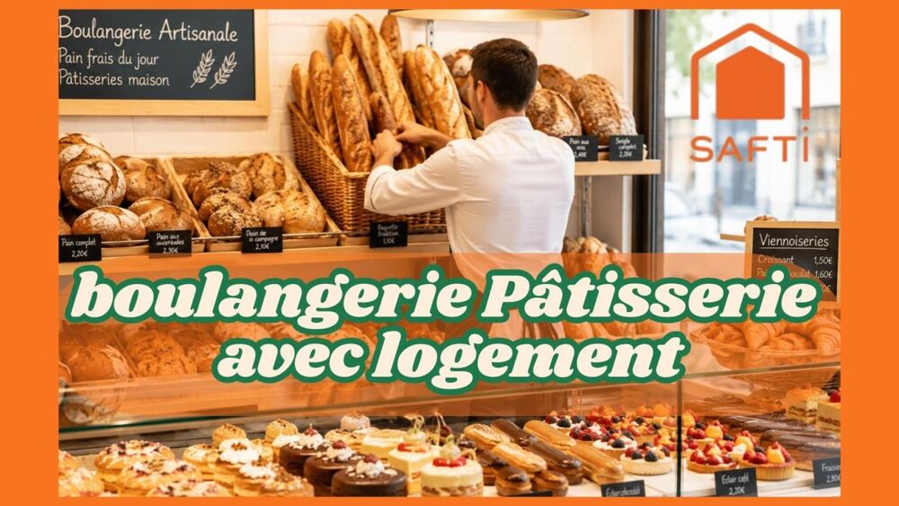   BOULANGERIE – PÂTISSERIE AVEC LOGEMENT 