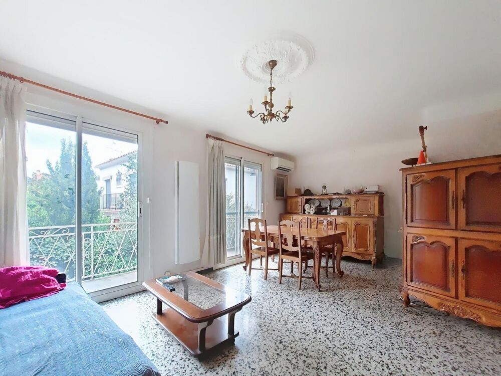 Vente Appartement T4 avec garage et balcon sans charges de copro Perpignan