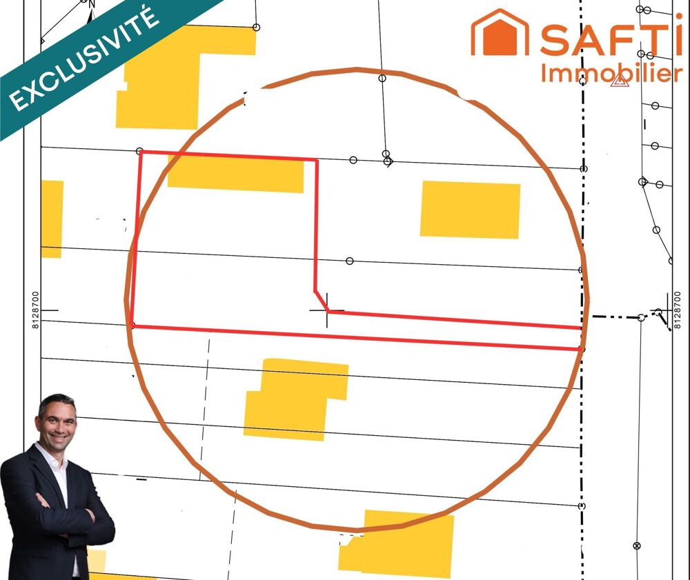 Vente Terrain Superbe terrain constructible de 8 ares avec une dépendance, libre de constructeur et hors lotissement ! Wittisheim