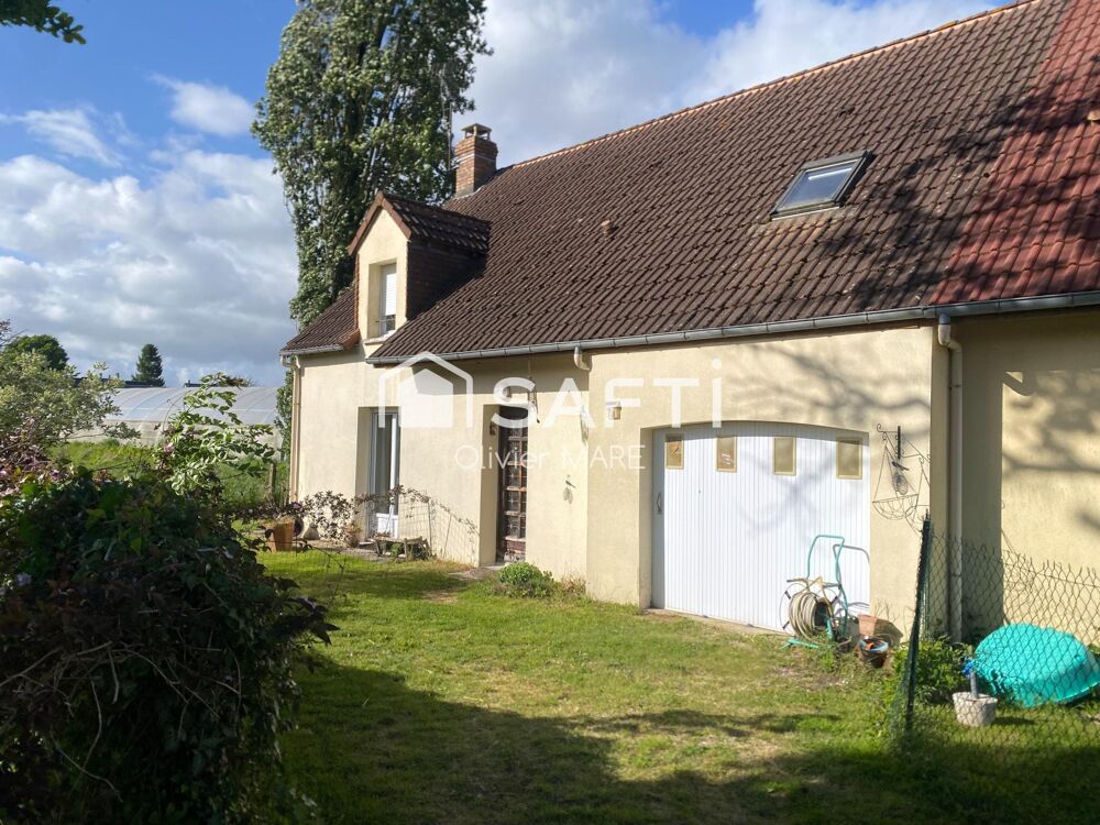 Maison 97 m², 3 chs, terrain 360 m², Flers