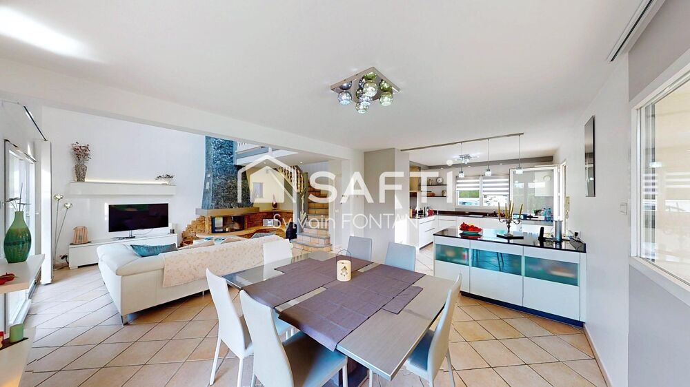 Vente Maison TRES BELLE MAISON, DE QUALITE, TRES BIEN ENTRETENUE, TRES BIEN EXPOSEE AU SOLEIL, AU CALME, AVEC PISCINE ET PROCHE DU COLLEGE AI Douvaine