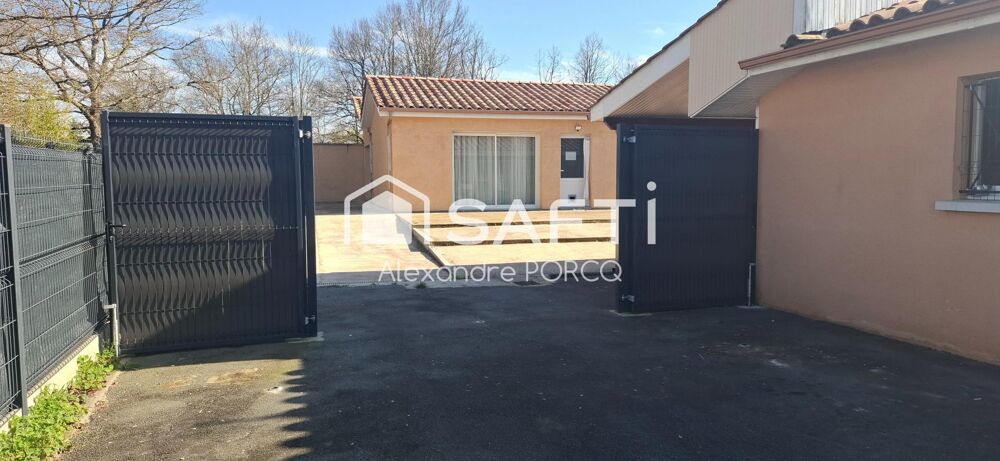 Lot de deux maisons une de 188 m2 idéal pour famille ou activité libéral le plus une annexe de 70 m2 un terrain en partie const