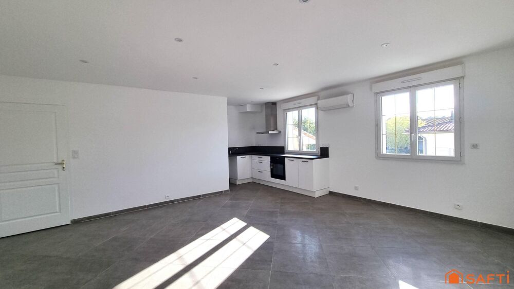 Centre de Meschers-sur-Gironde - Appartement climatisé 1er étage avec grand garage