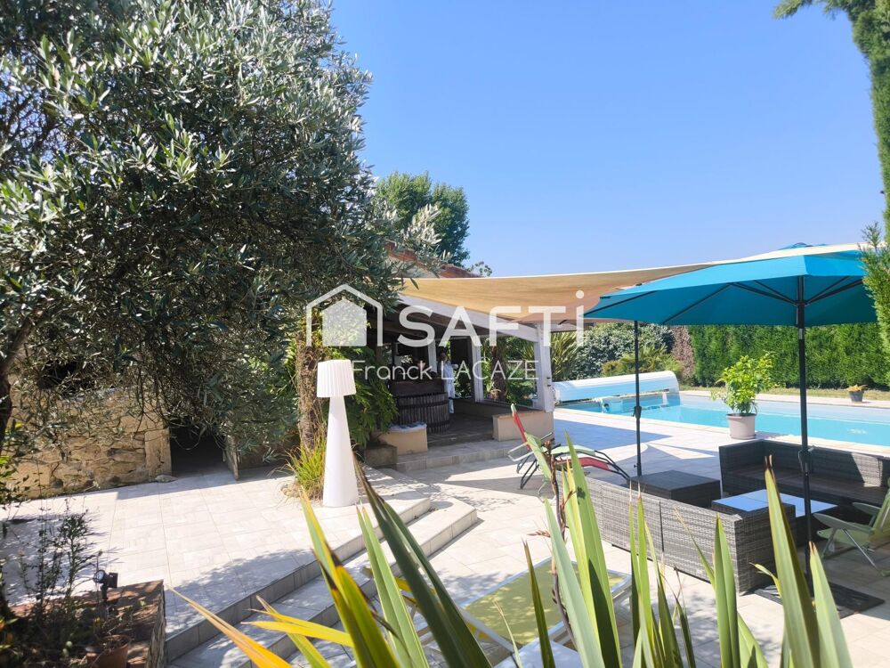 Vente Maison PROPRIÉTÉ DE CARACTÈRE RÉNOVÉE DE 260 M² POTENTIELS – DÉPENDANCES – PISCINE – PARC ARBORÉ DE 4 161 M² Poyanne