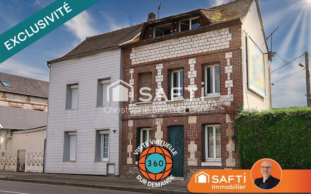 Vente Maison MAISON DE VILLE SAINT PIERRE LES ELBEUF AVEC PETIT JARDIN 3 CHAMBRES ET 1 BUREAU Saint-pierre-les-elbeuf