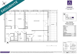  Appartement à vendre 4 pièces 85 m²
