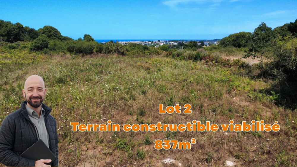 Vente Terrain Terrain constructible viabilisé. Trevou-treguignec