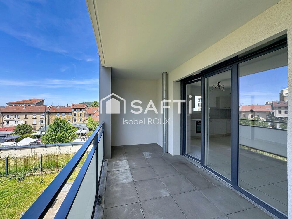 T2, 52m² avec terrasse, garage, quartier Folatière