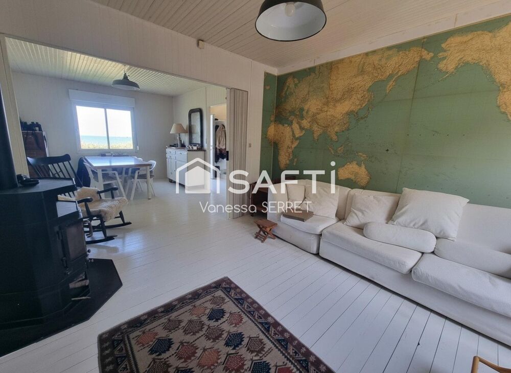 Maison 120 m² en première ligne face à la mer à Saint-Côme-de-Fresné