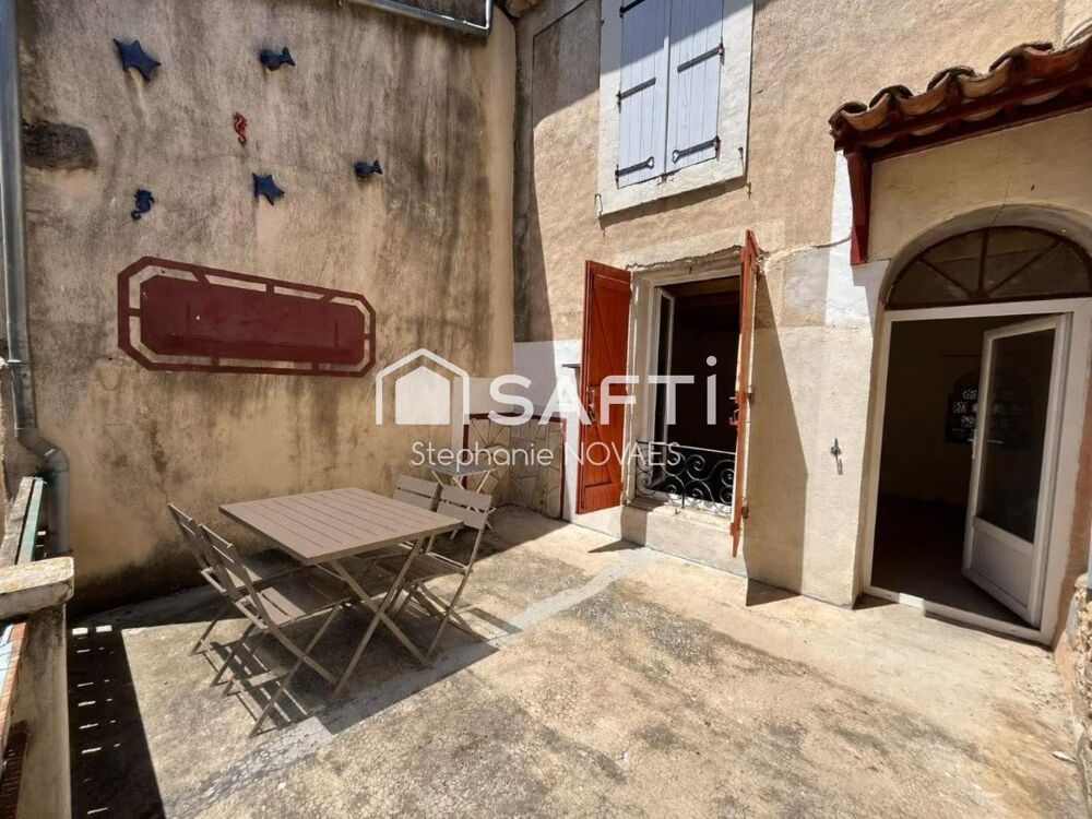 Vente Maison A rénover !! Maison de village de 180 m², avec terrasse et immense garage de 100 m² - fort potentiel ! Murviel-les-beziers