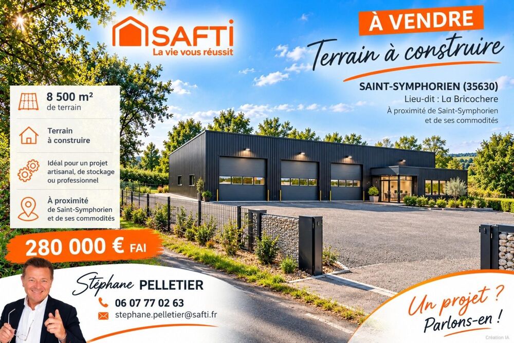 Vente Terrain Terrain 8 500 m² à fort potentiel Saint-symphorien