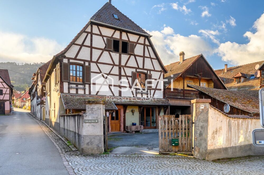 Vente Maison Hunawihr - Maison alsacienne 143 m², 4 ch. et dépendances, maison rénovée et habitable Hunawihr