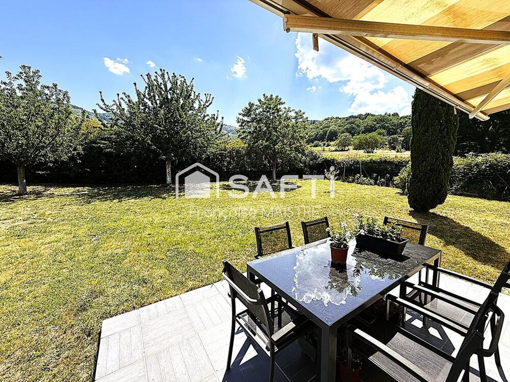 Maison de plain-pied sans vis-à vis avec vue sur la montagne Noire