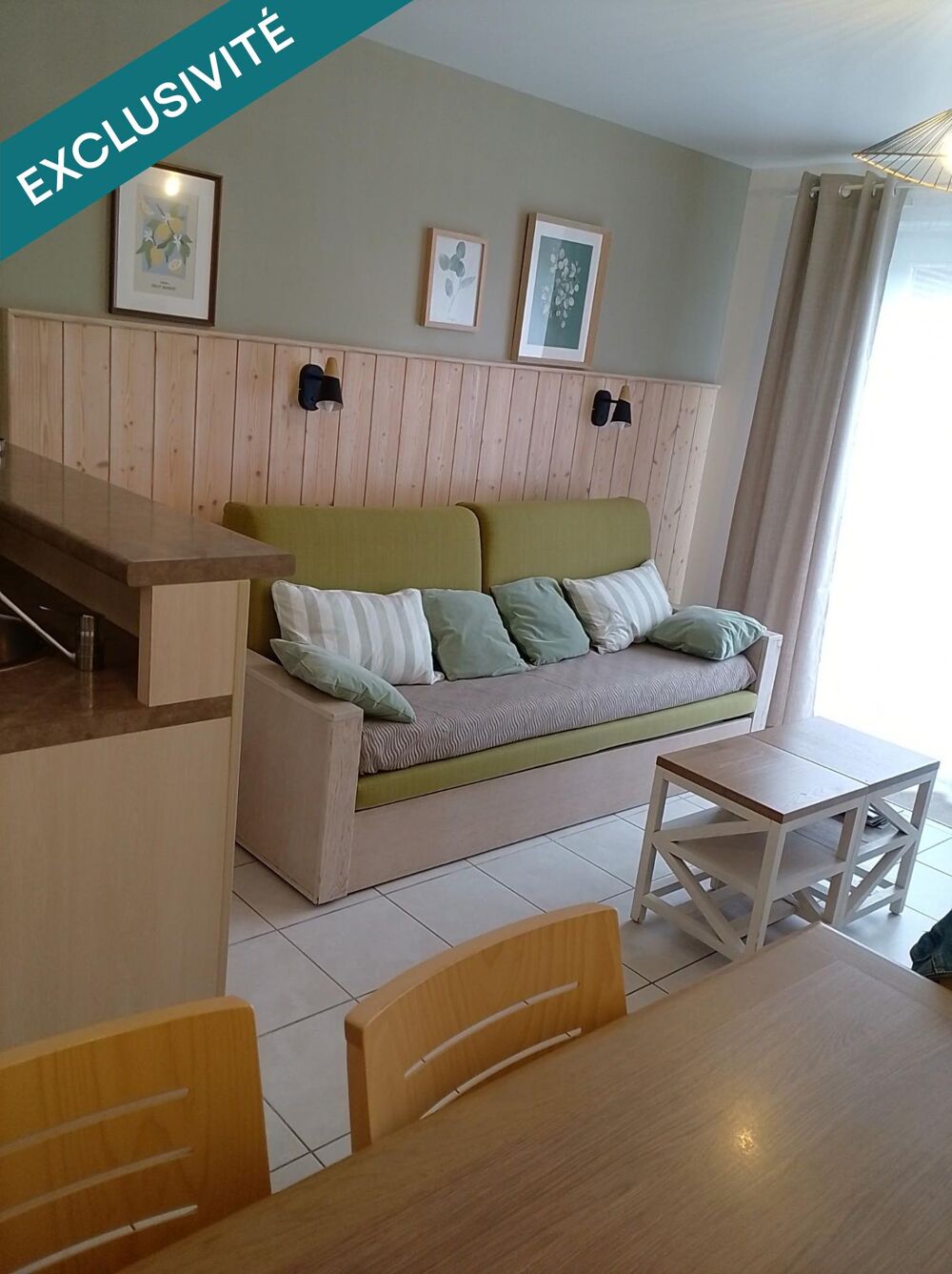 Maison libre de bail 52 m2 Duplex 3 pièces meublée et équipée
