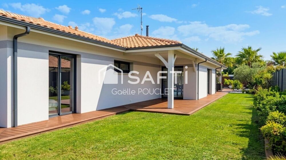 Maison contemporaine 125 m2- piscine chauffée