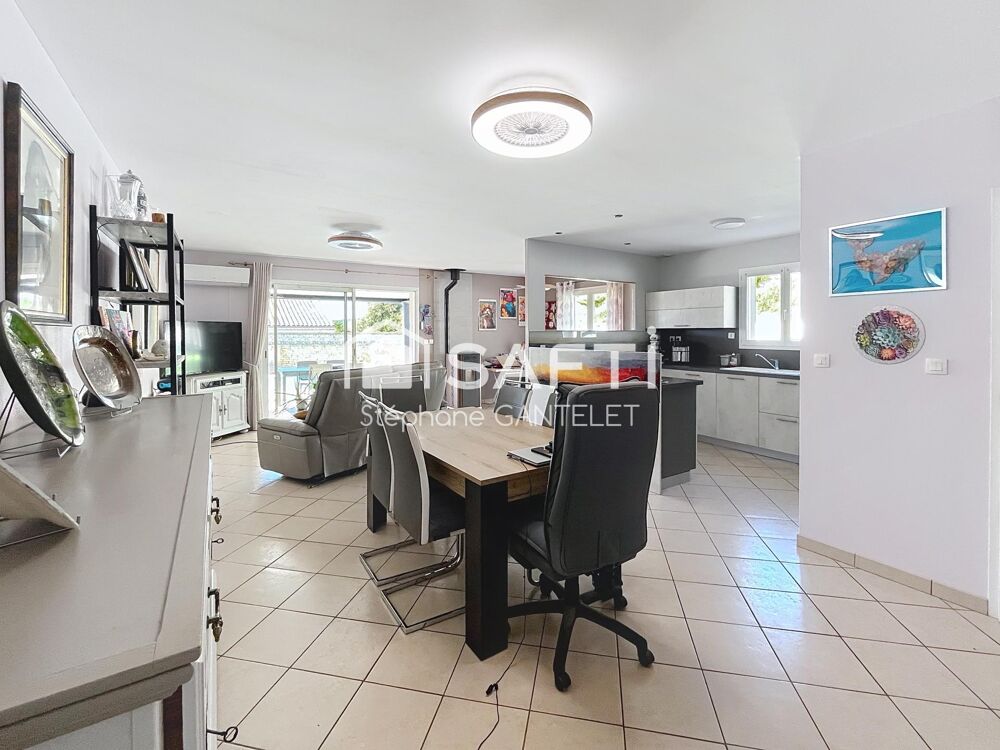 Vente Maison Plain-pied 4 ch avec piscine en Ardèche Lagorce