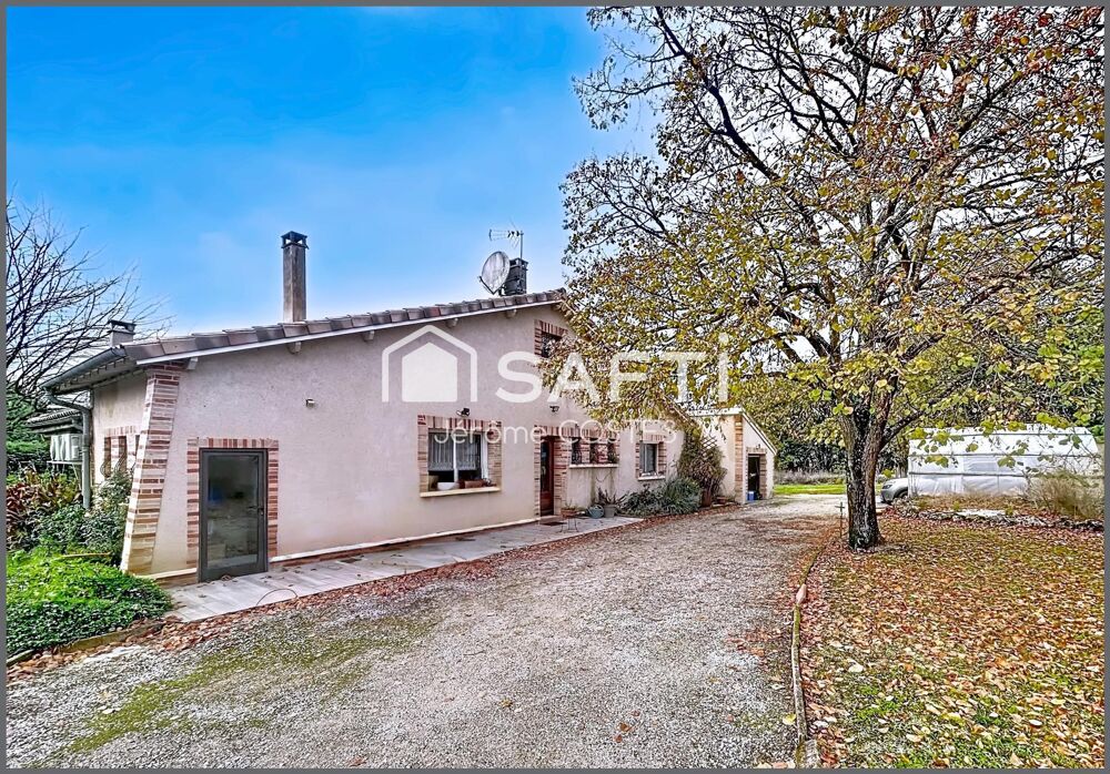 Vente Maison Maison 6 pièces 148 m2 avec terrain constructible de 3889 m2 Montbartier